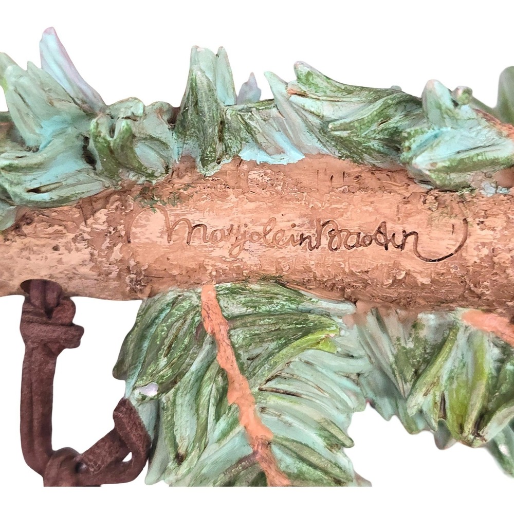 Marjolein Bastin Hallmark Cardinal Bird Pine Branch Bell Ornament Cottagecore - Picture 9 of 14